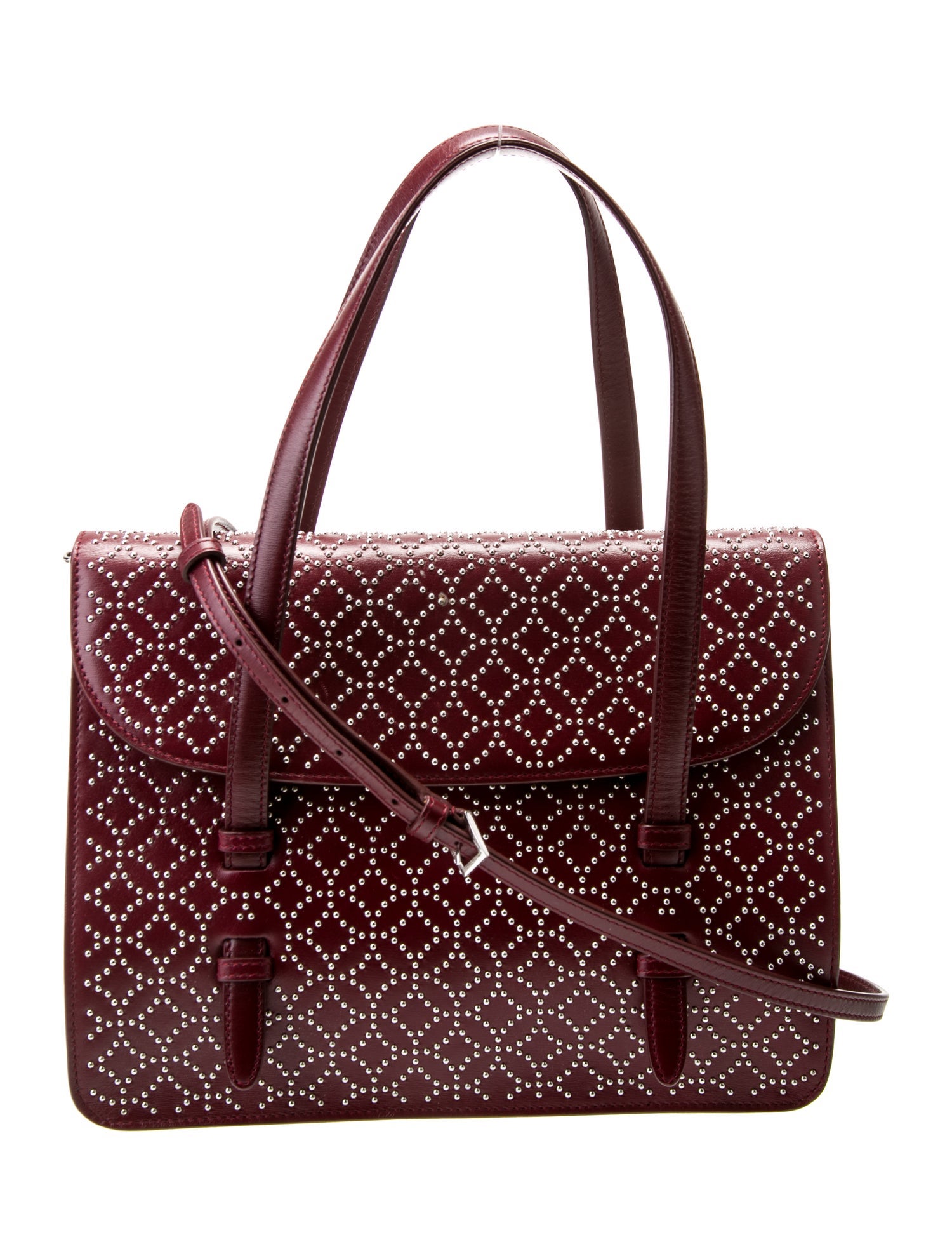 Alaïa Leather Top Handle Bag